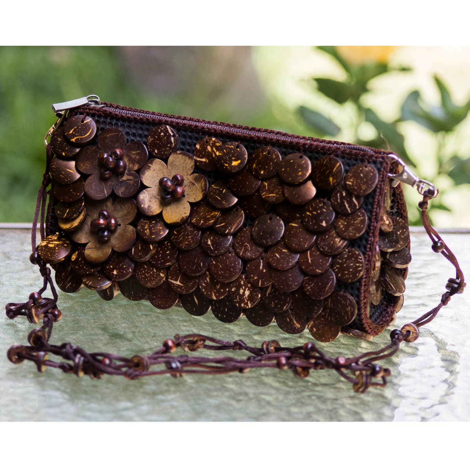 Convertible Clutch Bag to Crossbody Bag with Detachable Strap