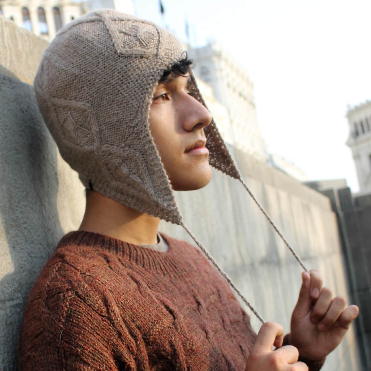 Peruvian Baby Alpaca Chullo Hat