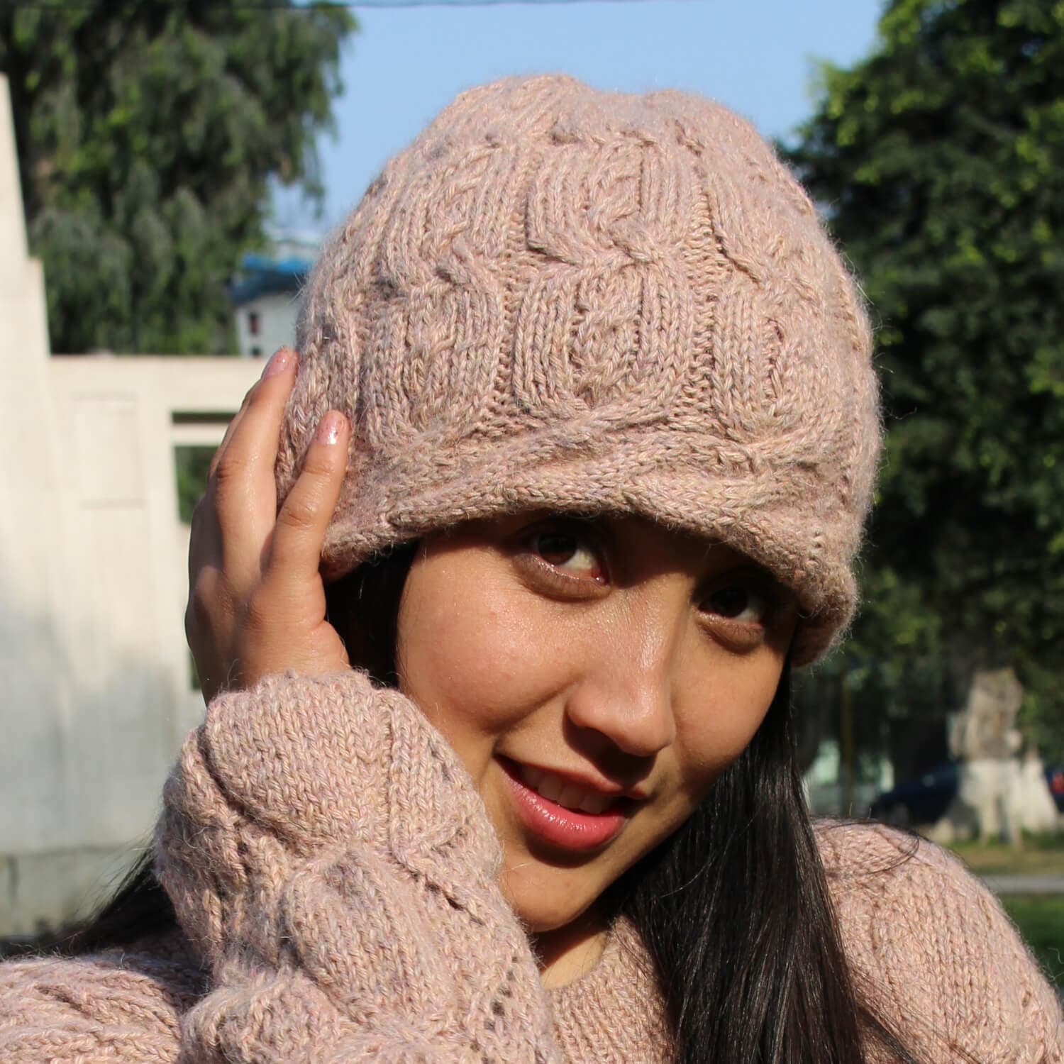 Baby Alpaca Hat for Women