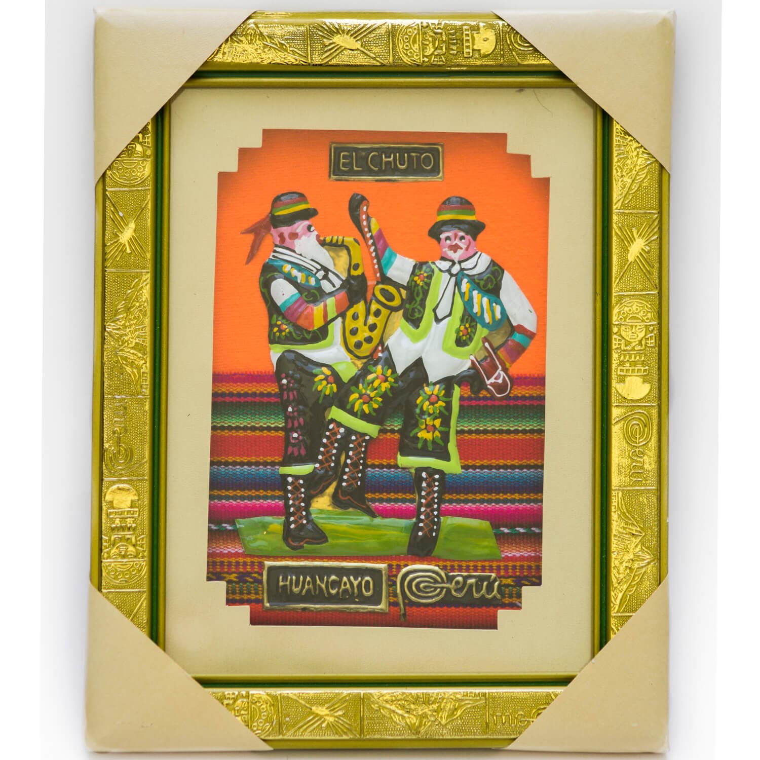 Framed Chuto Peruvian Decor