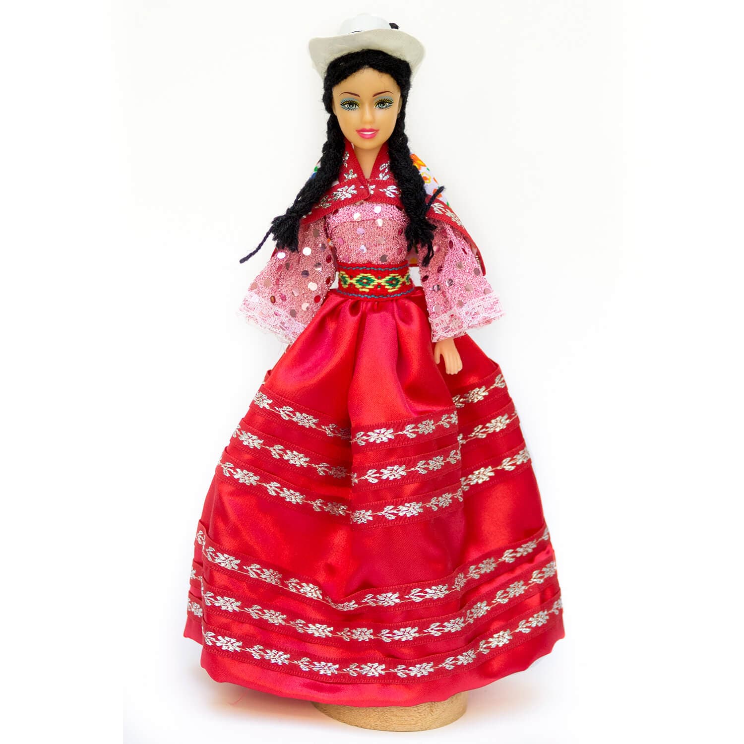 Peruvian Barbie Doll with Tunantada Dress