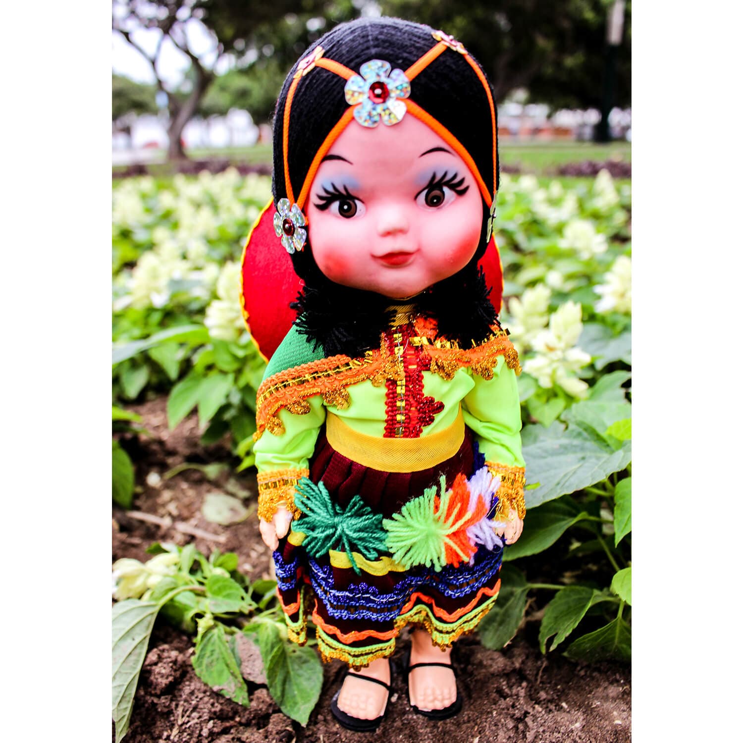 Female Peruvian Doll with Valicha Dress