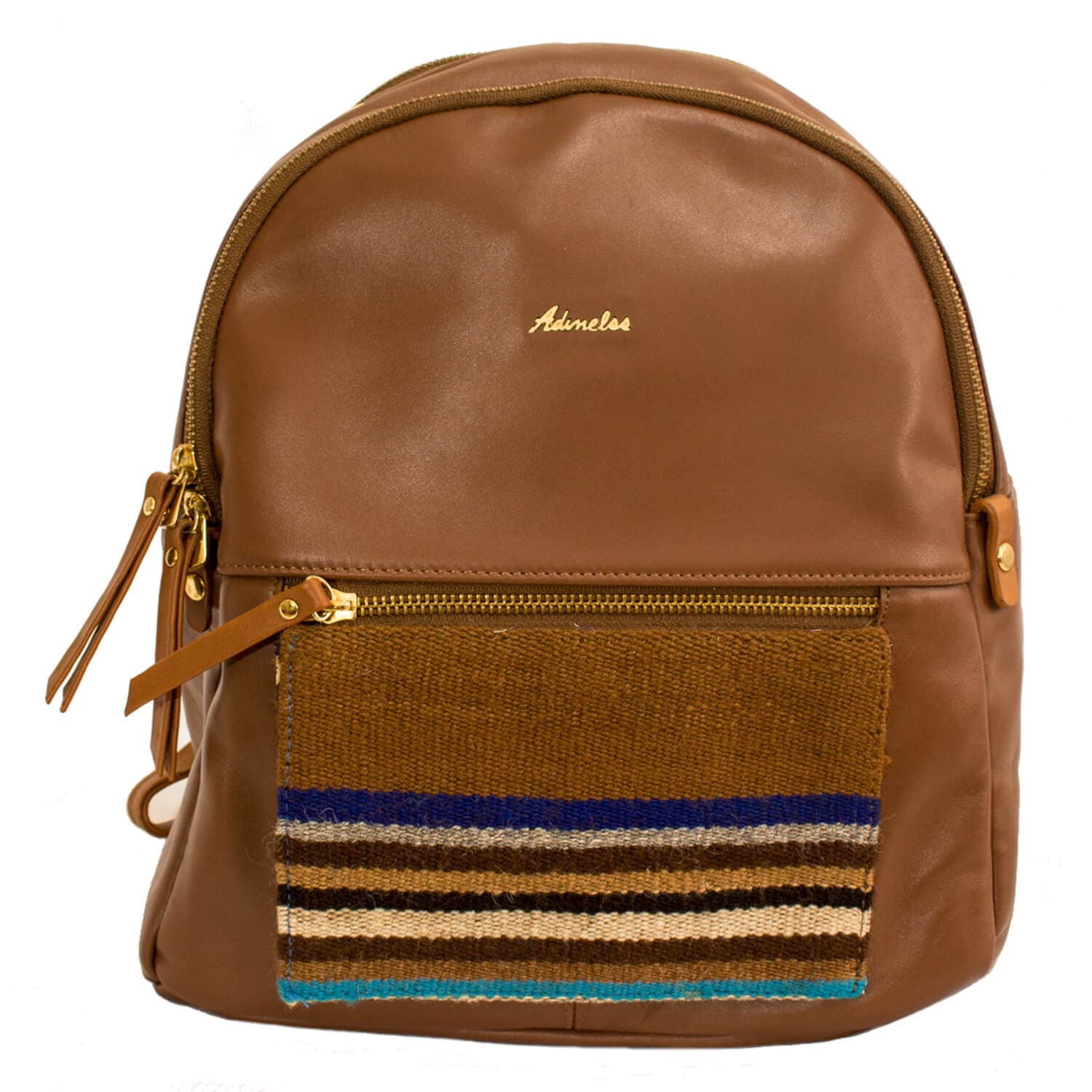Women Leather Backpack Boho Style