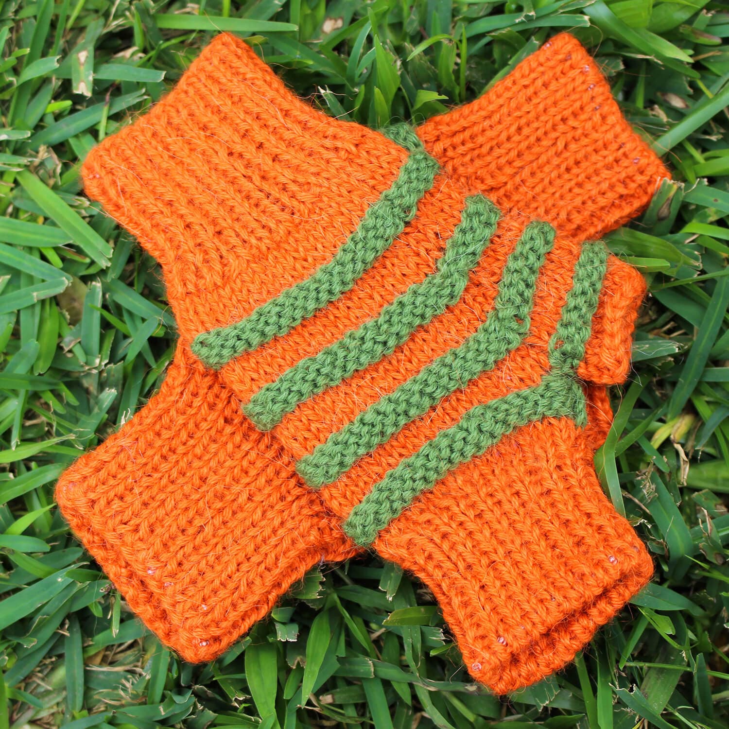 Peruvian Fingerless Alpaca Gloves for Women